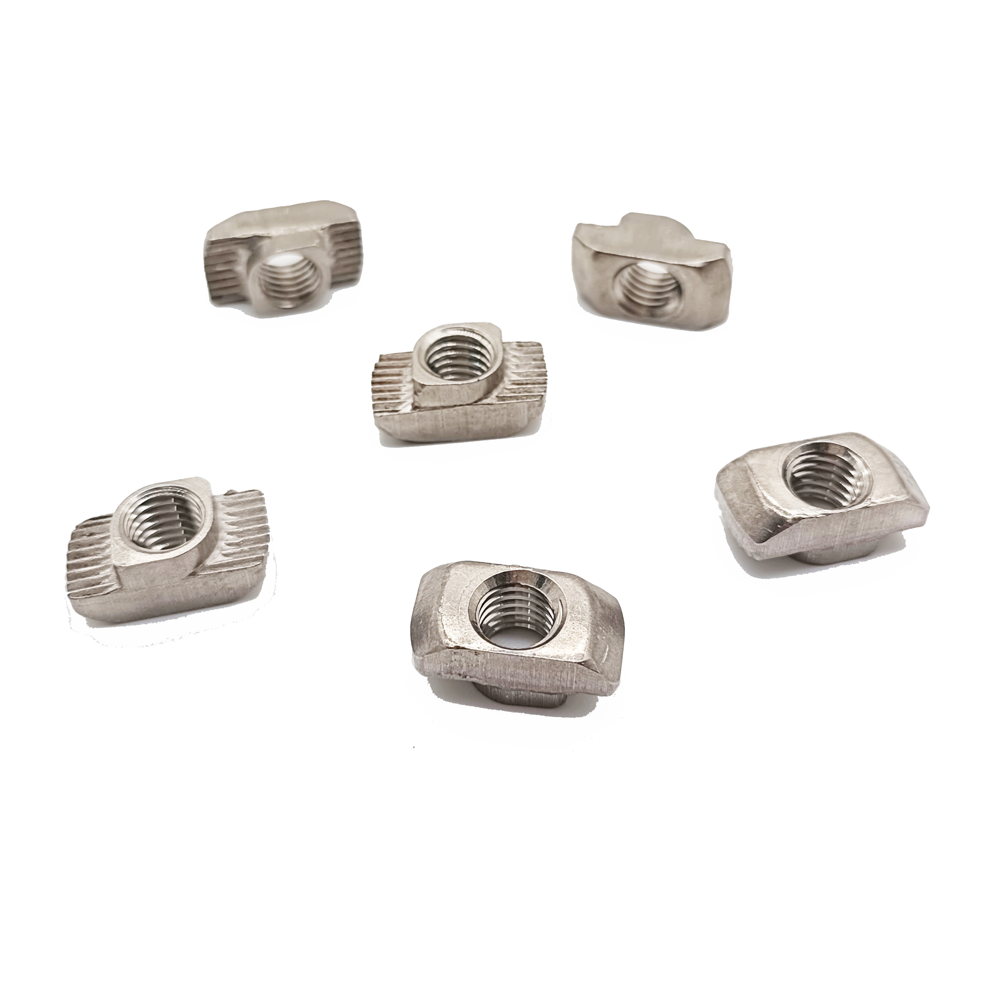 SS304 Stainless Steel M6 M8 T Slot Nuts