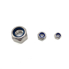 M2 M6 12mm 15mm Stainless Steel A2-70 A4-80 DIN985 Hex Nylon Lock Nuts