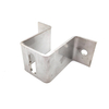 Stainless Steel U Shaped Hook Bracket Channel Clamp Metal Wall Brackets for Mounting