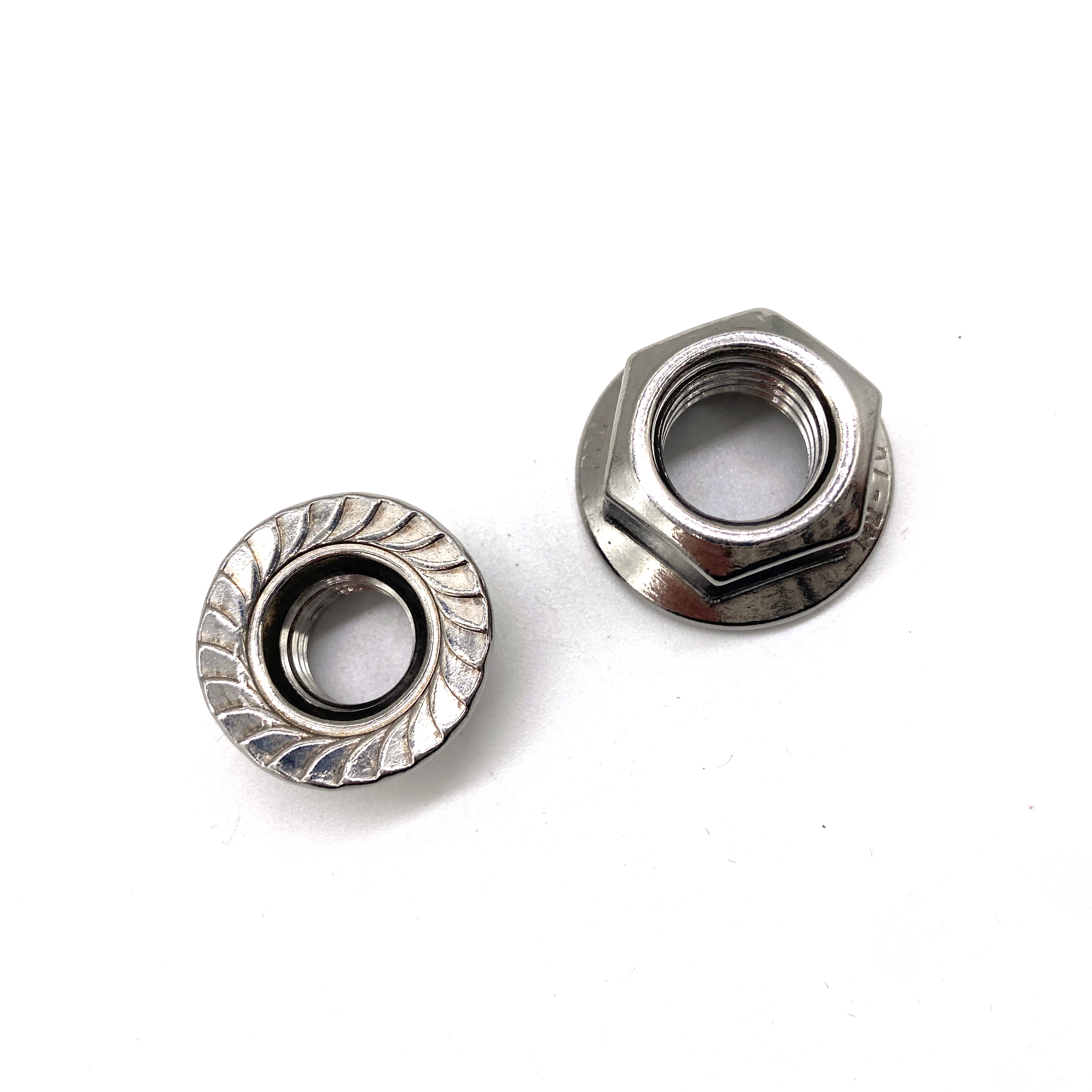  INOX A4 INOX A2 DIN 6923 Factory SS304 SS316 Stainless Hex Flange Nut