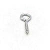 Carbon Steel Blue White Zinc Coated Self Tapping Eye Hook Screw with Wood Thread