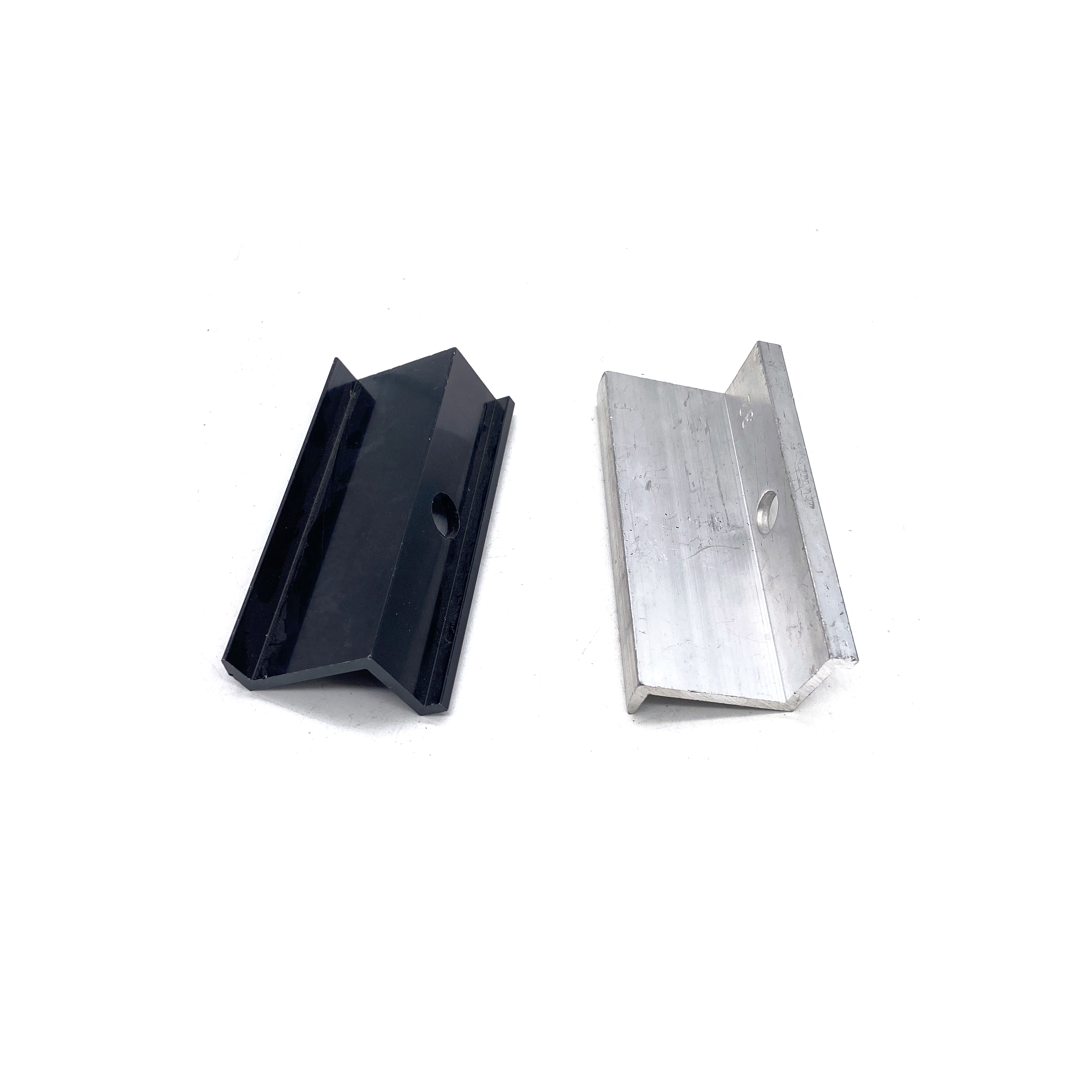 Aluminum Square Mid Clamp End Clamp for Solar Panel Mounting Structure