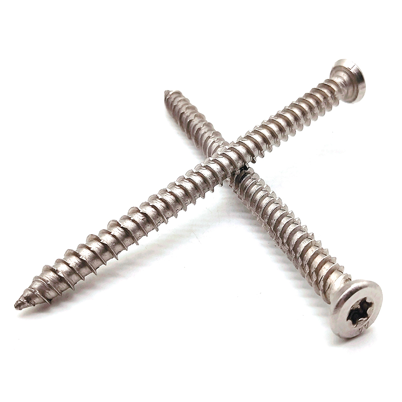 DIN7982High Quality Stainless Steel Countersunk Head Cross Flat Head Self-tapping Screws 
