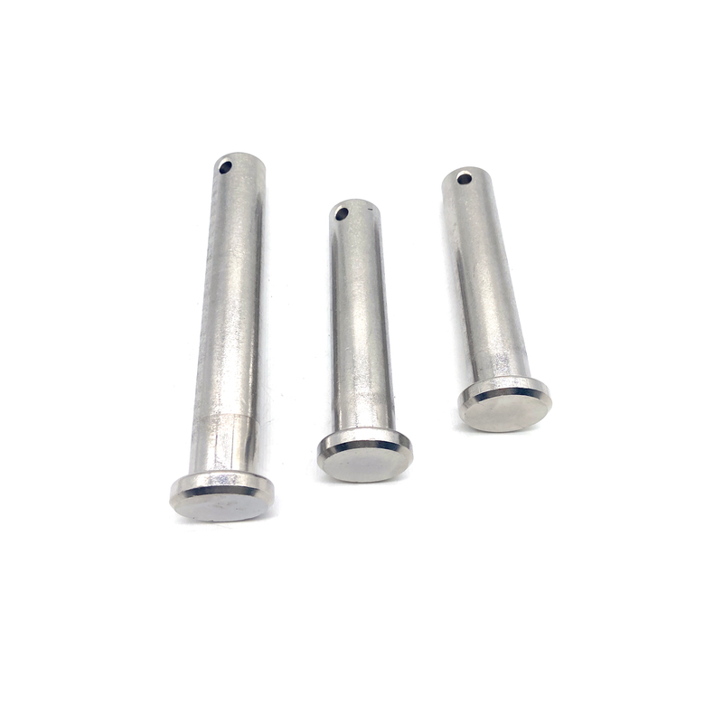 SS304 A2 Flat Head M3 M4 M5 M6 Stainless Steel Clevis Pin with Hole