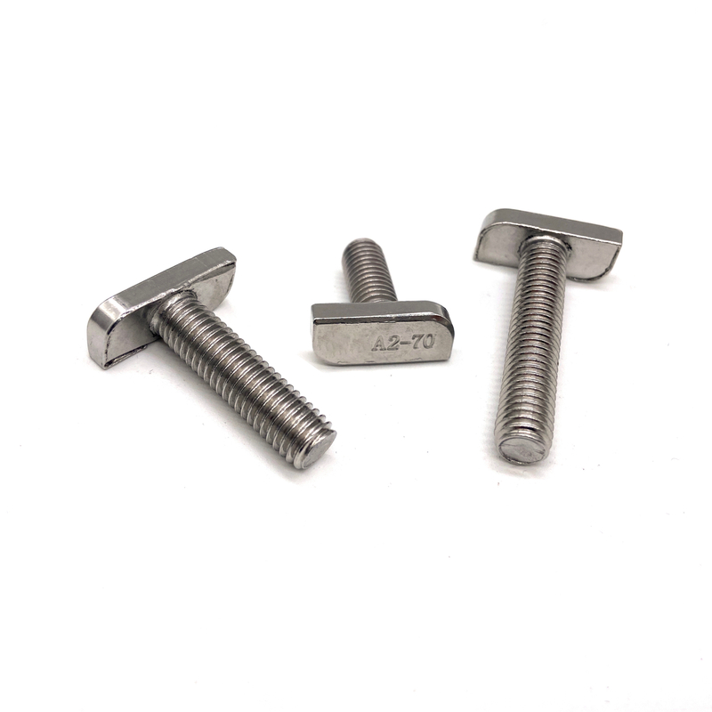 M4 Steel And Bolt Fastener Stainless Steel 304 316 T-Bolt