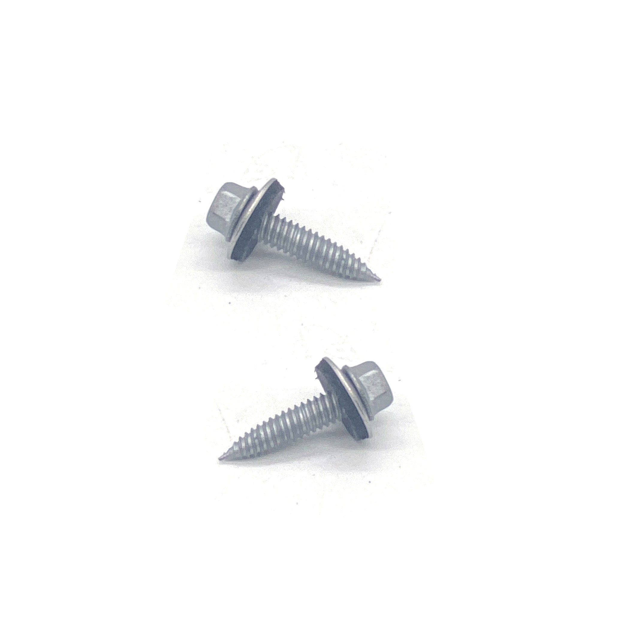 Hex Flange Head 304+410 Mechanical Zinc Plating Self Tapping Threads Bi-Metal Screws for Metal Teck 