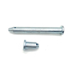 Blue White Zinc Carbon Steel 50mm 100mm Carbon Steel Clevis Pins With Hole
