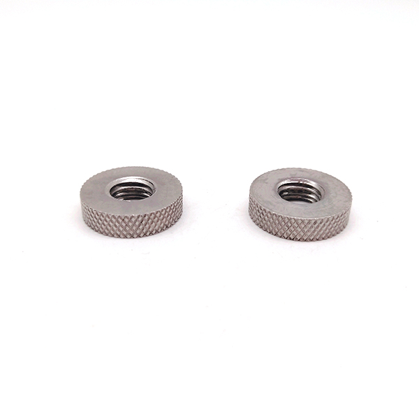 18-8 M4 M6 M8 M10 stainless steel Knurled thin Nut
