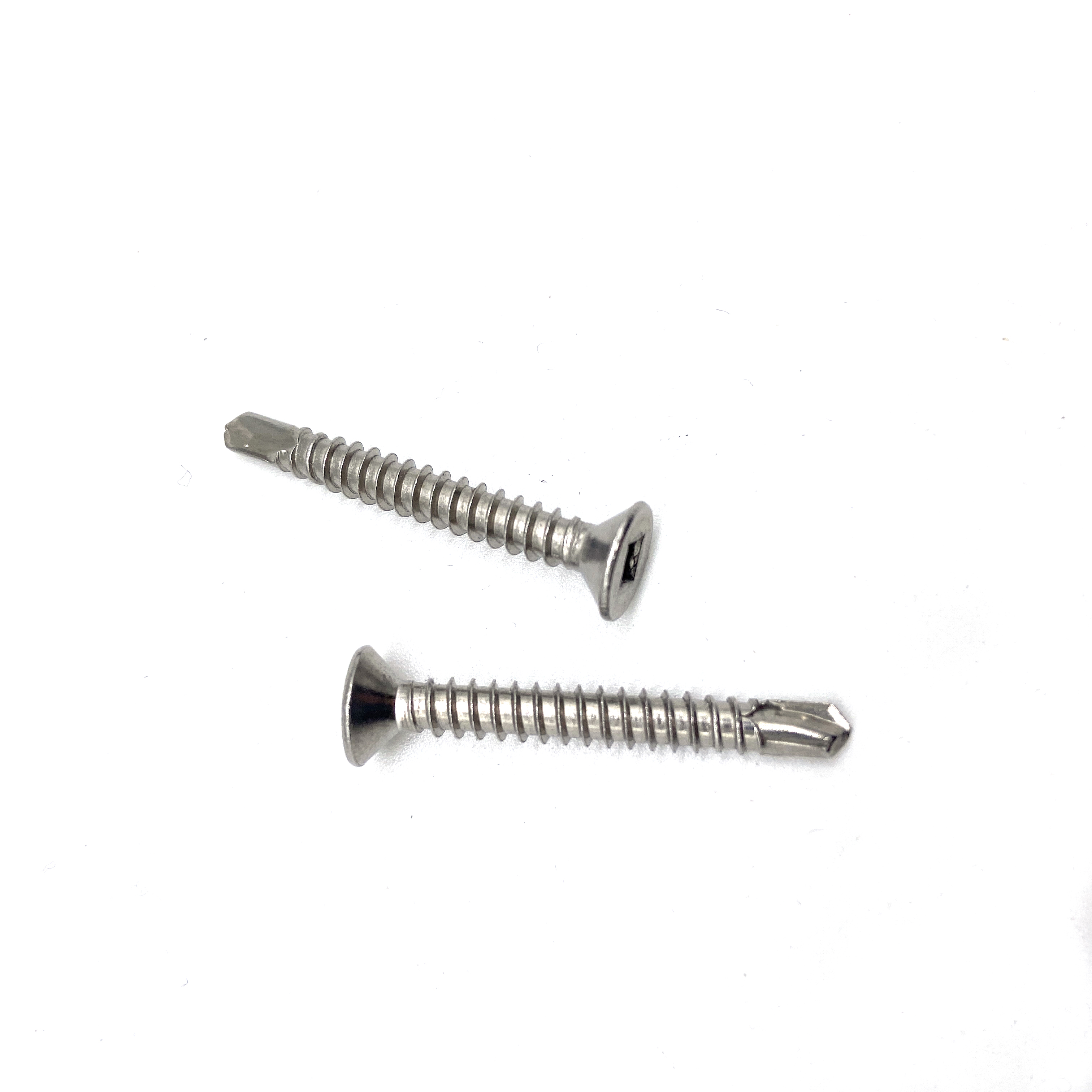 A2-70 A4-80 Stainless Steel 304 316 A2 A4 Countersunk Square Head Self Drilling Screws