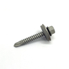 Stainless Steel 316 304 Scm435 Hexagon Flange Solar Photovoltaic System Drill Bi-metal Screw with EPDM Washer
