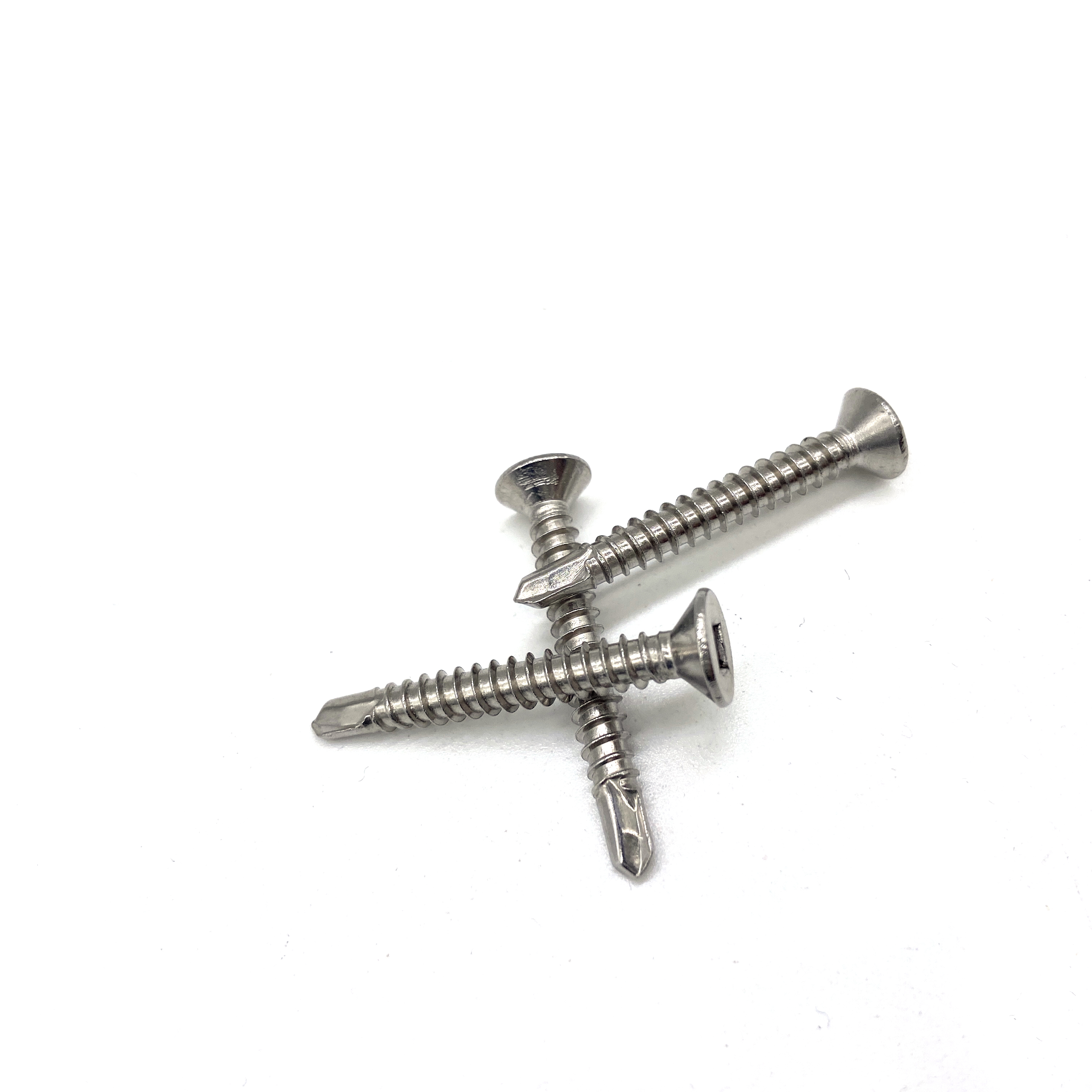 SS316 SS304 China Factory Supply Hardend Countersunk Head Self Drilling Screws