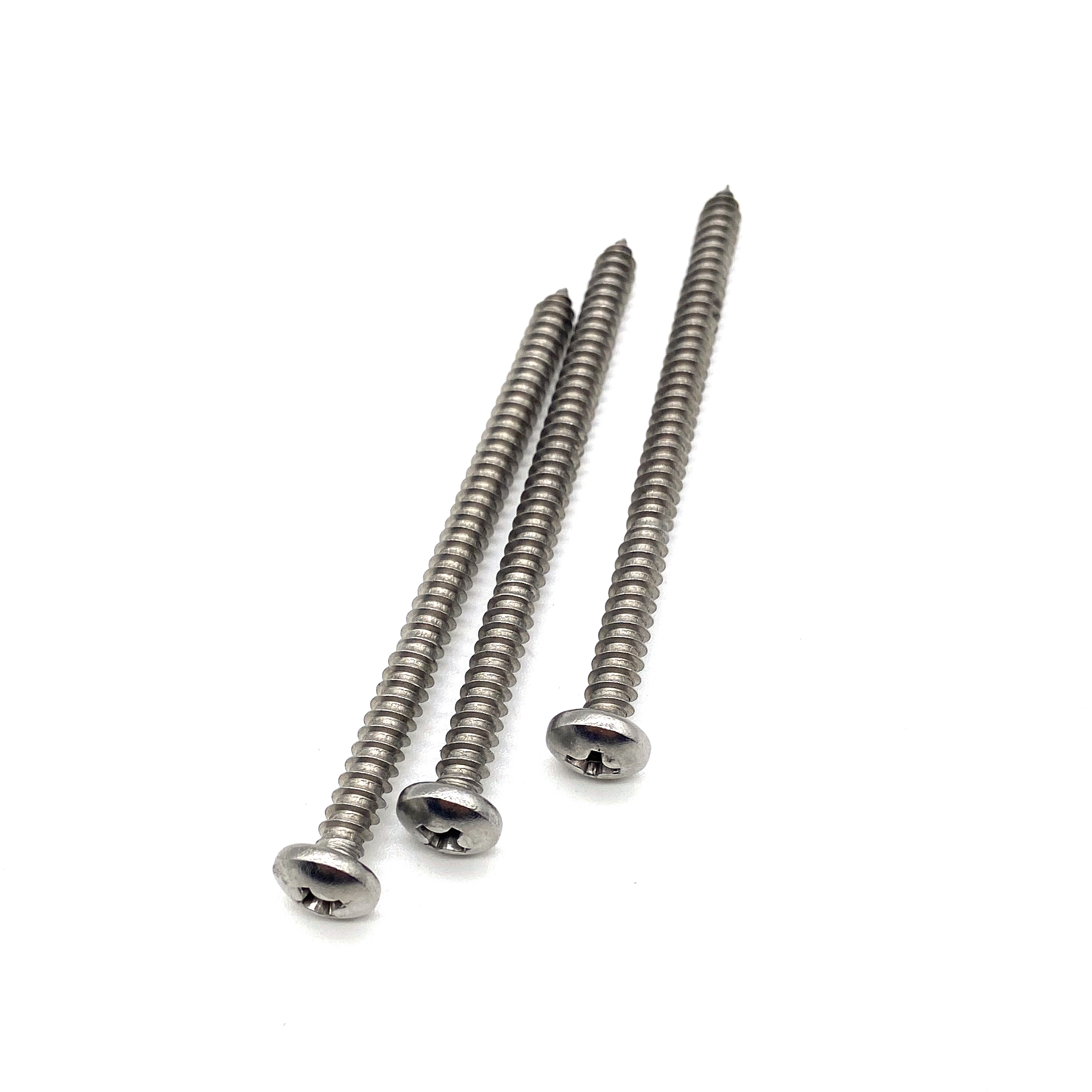 Astm A574 M5 Cross Flat Head Deck 316 Stainless Steel Self Tapping Screw