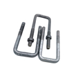 OEM Carbon Steel 4.8/8.8 Grade Zinc Plated Hot DIP Galvanized HDG U Bolt with Nut for Electric Power