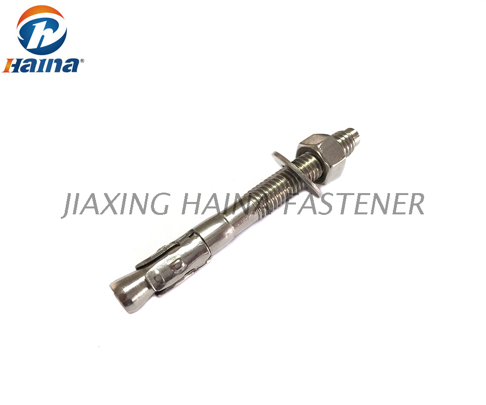 M8x75 Stainless Steel 304 316 Wedge Anchor 