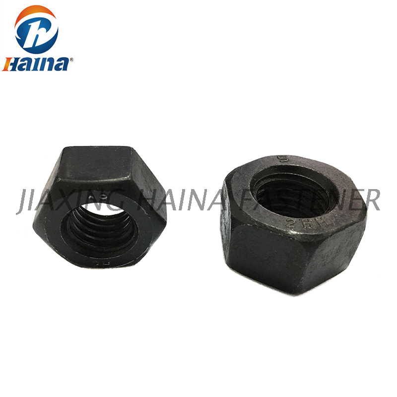 Alloy steel Black ASTM A194-2H Hex Nuts