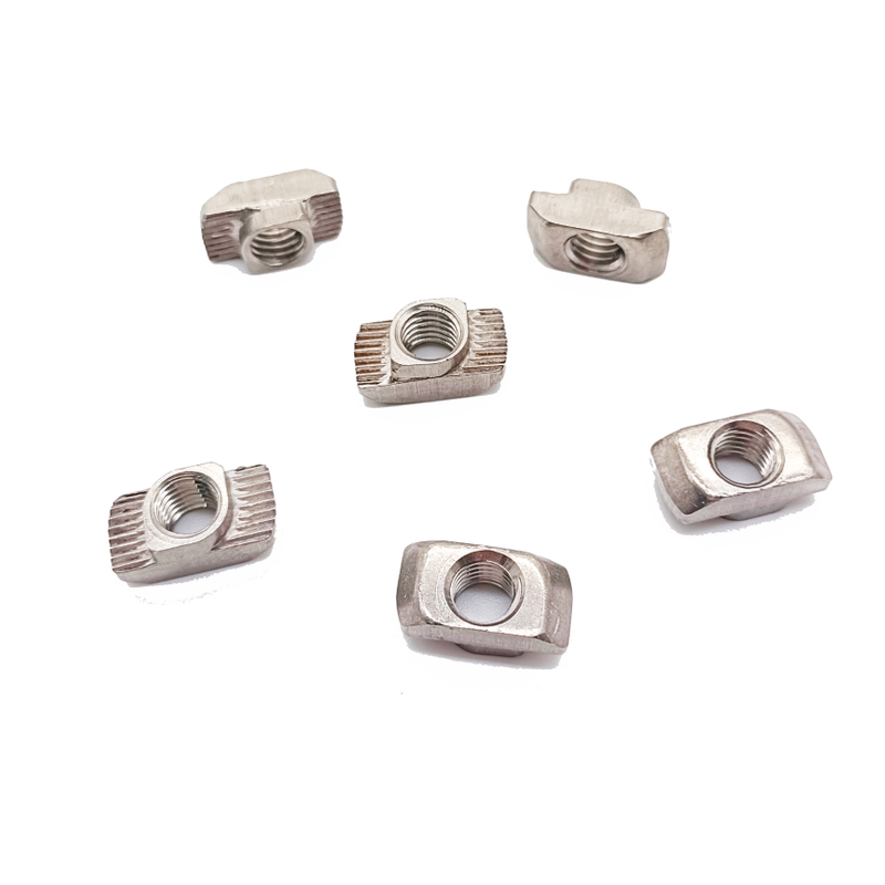 SS304 Stainless Steel M6 M8 T Slot Nuts
