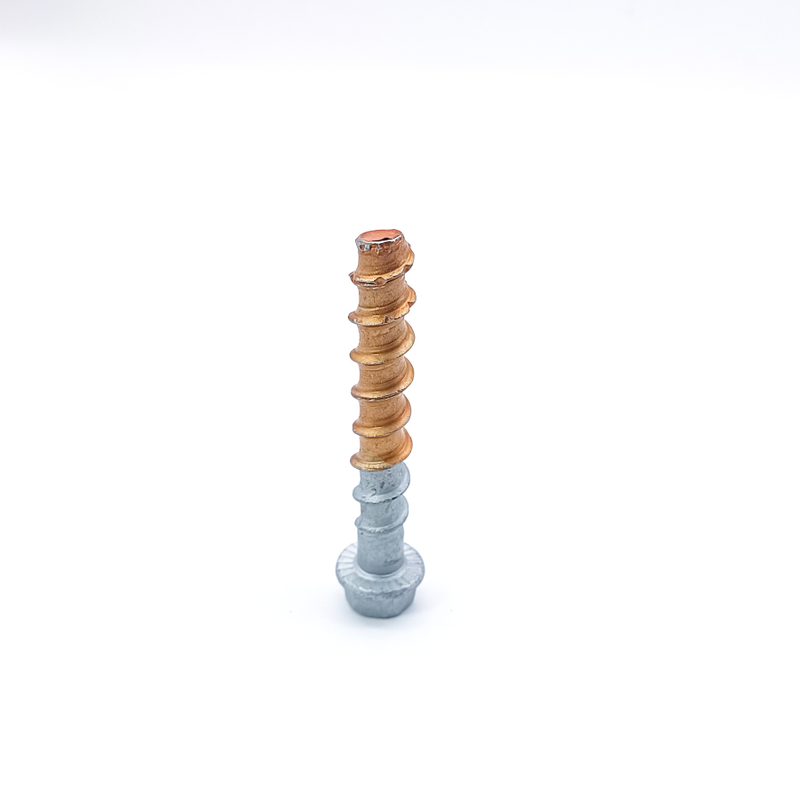 Bi-Metal Masonry Anchors Hex Concrete Screw Bolt Cement Anchor