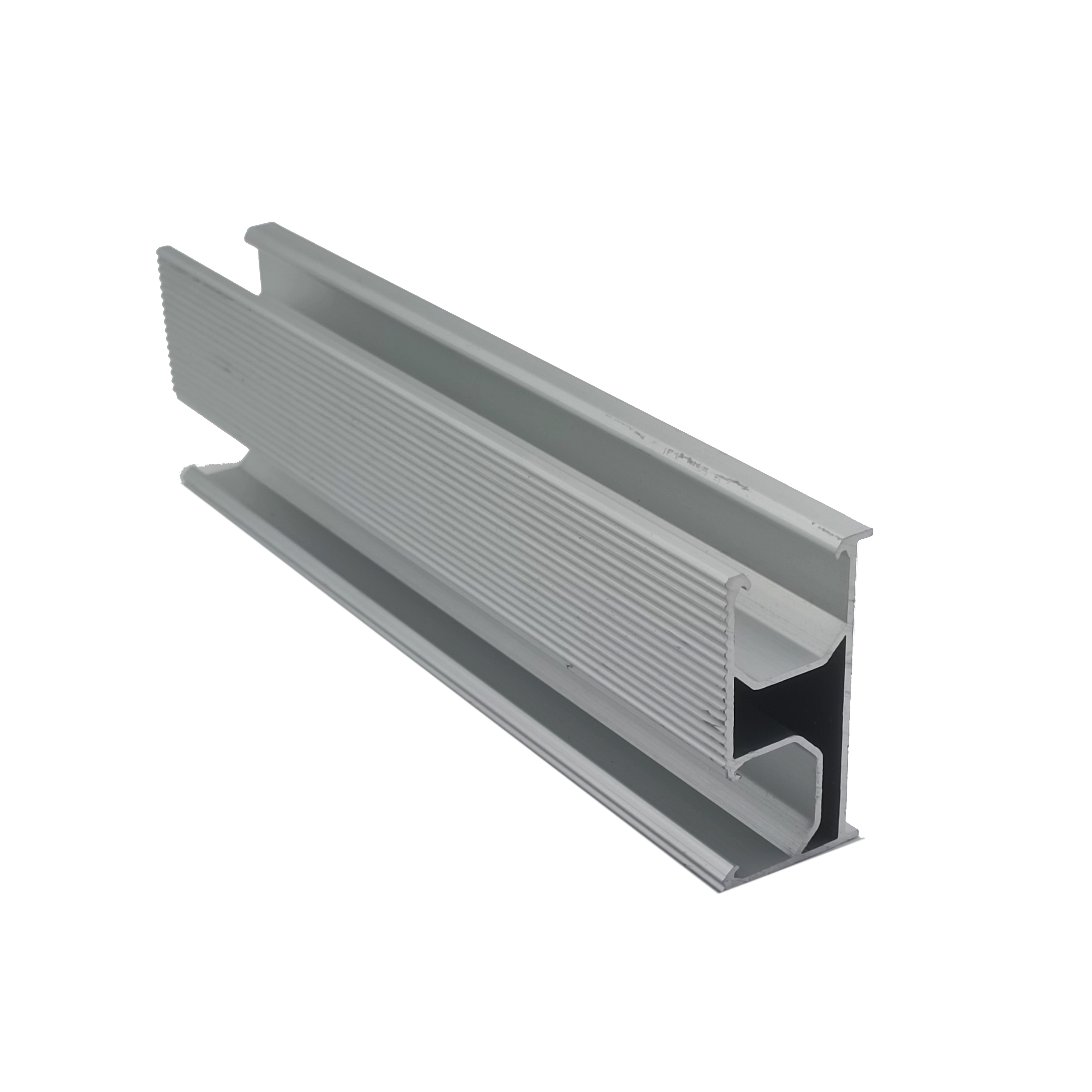 Solar Panel Brackets Aluminium Extrusion 6063 T5 Solar Panel Frames Aluminum Rail