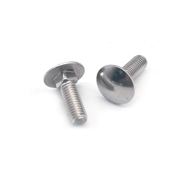 M5 M6 DIN603 INOX A4 INOX A2 Stainless Steel 314 316 Square Neck Carriage Bolt 