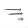 Stainless Steel SS304/A2 Hex Flange Head Self Drilling Screw with Plastic Washer