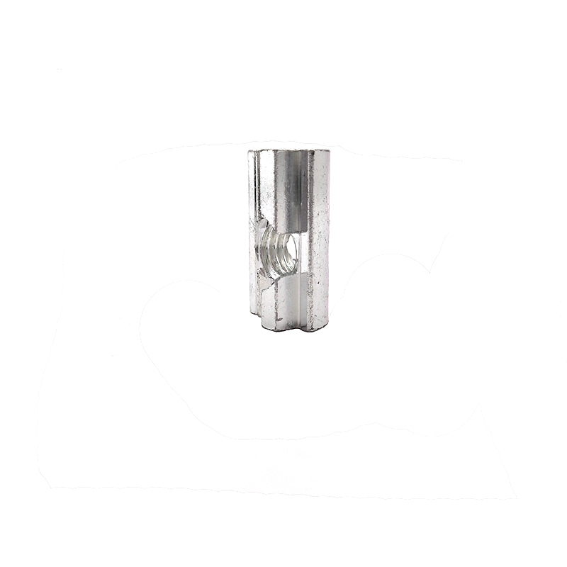 Roll-in T-Nut/ Self-leveling Profile Nut With Spring Ball for Aluminium Profile