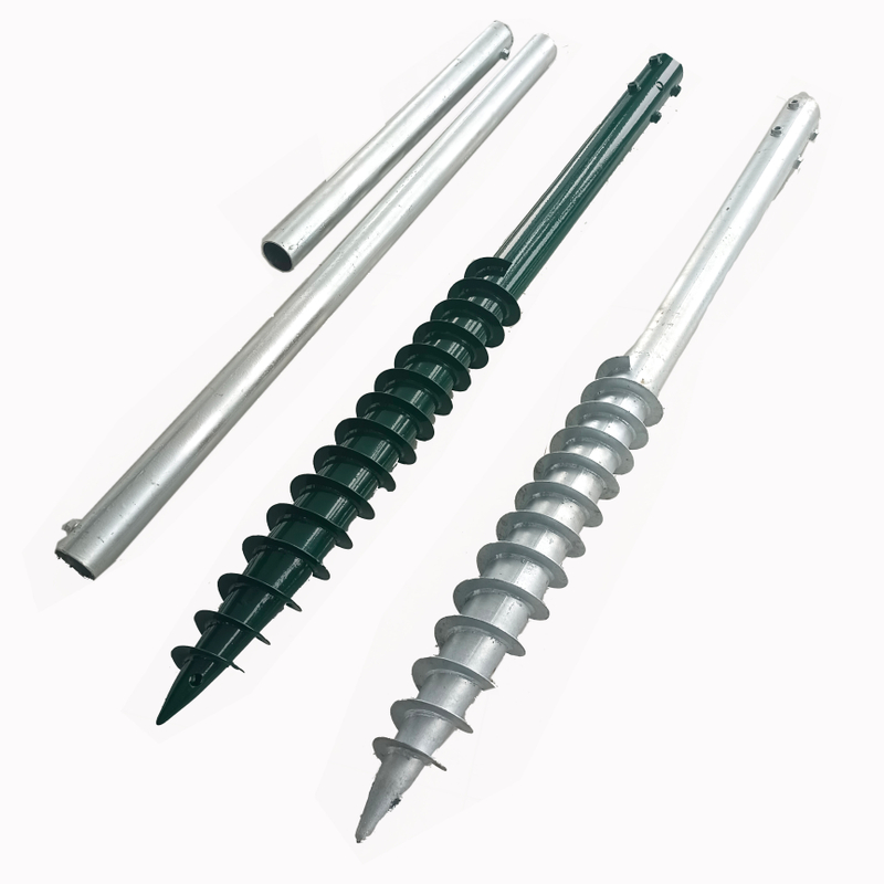 Q235B Q355B HDG N Series Ground Screw Foundation Piles 