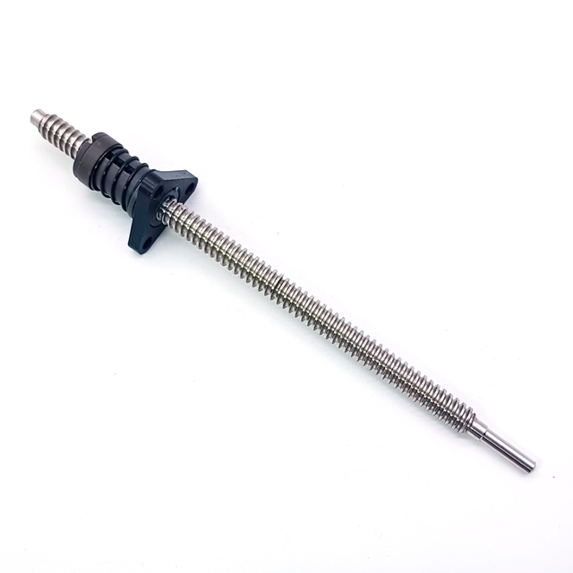 Non-Standard ACME Trapezoidal Thread Stud Shaft with Nut