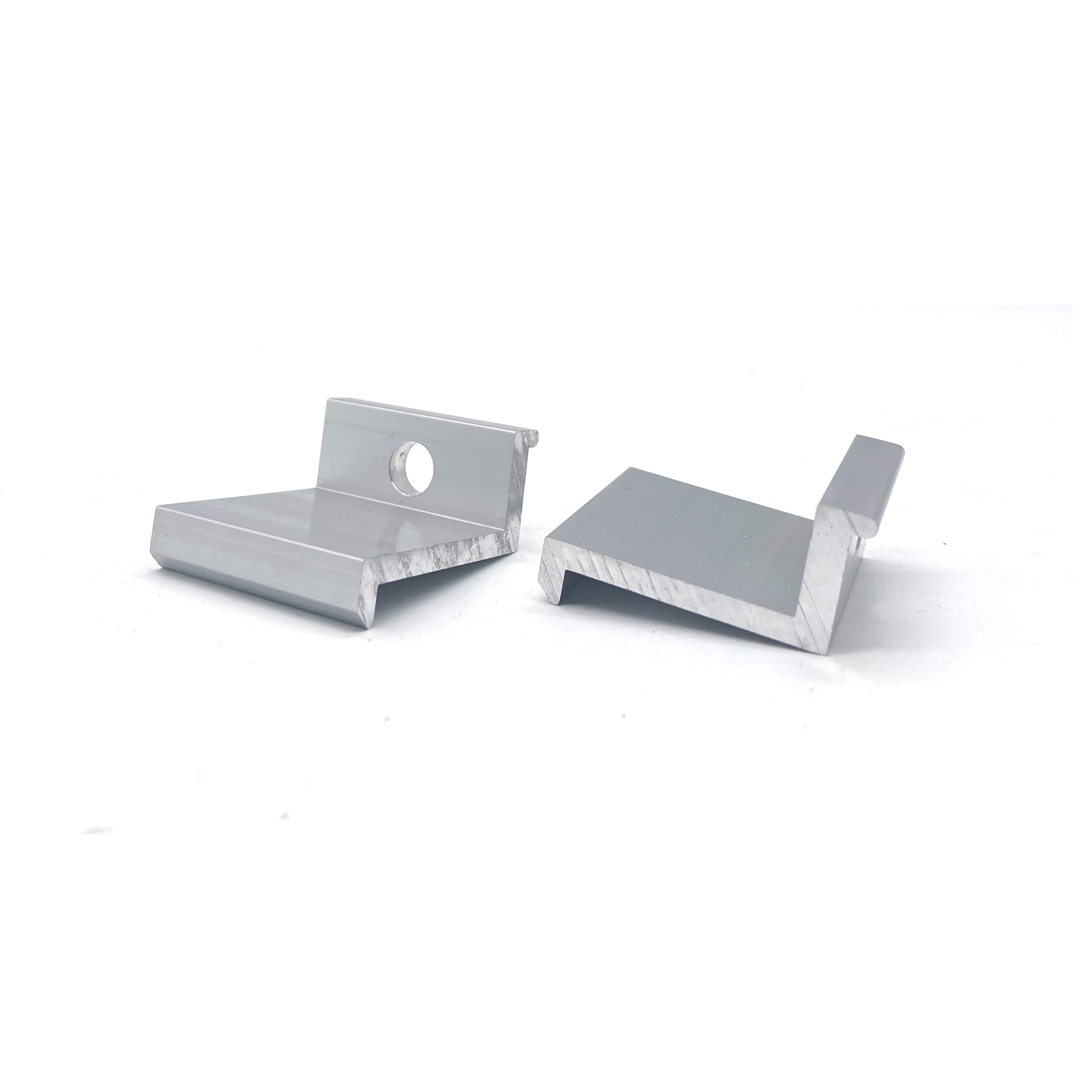 Factory Price Solar Mounting Structure Anodized Aluminum Solar End Clamp