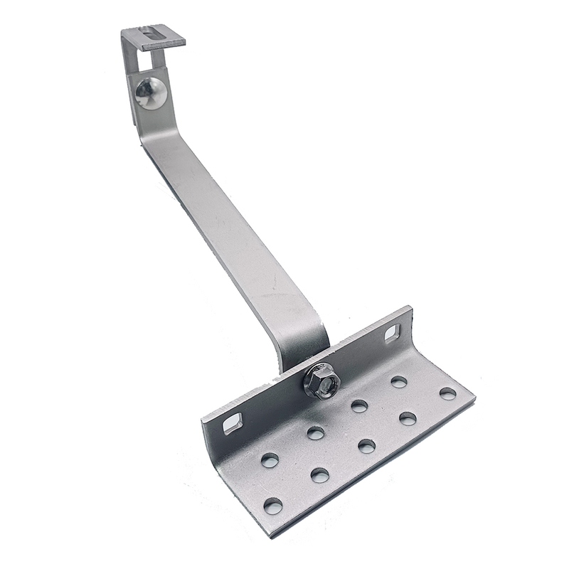 New Energy Photovoltaic Stainless Steel SS304 Adjustable Solar Panel Mount Roof Hook