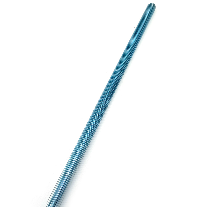 Blue Zinc Plated Galvanized Steel Customized All Threaded Rod