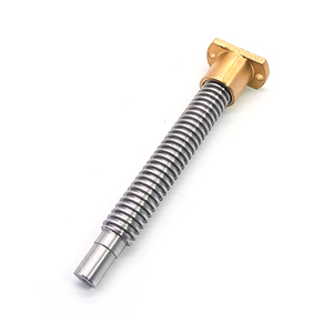Trapezoidal Full Threaded Rods Acem Thread Lead Screw With Brass Nut