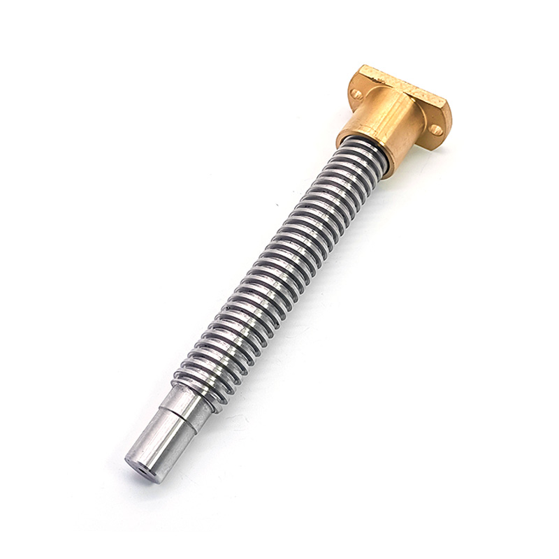 Trapezoidal Full Threaded Rods Acem Thread Lead Screw With Brass Nut