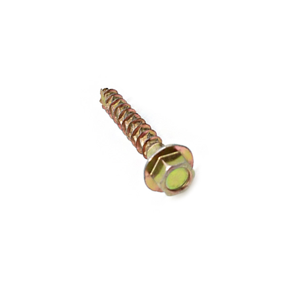 Carbon Steel Grade 6.8/8.8 Yellow Zinc Plated Hex Flange Head Cutting Self-tapping Screw