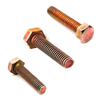 DIN933 Carbon Steel Gr8.8 Color Zinc Plated Hexagon Bolt Hex Head Bolt