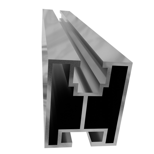 Customized Industrial 4040 Anodized Aluminum Extrusion Profile for Solar Mounting 