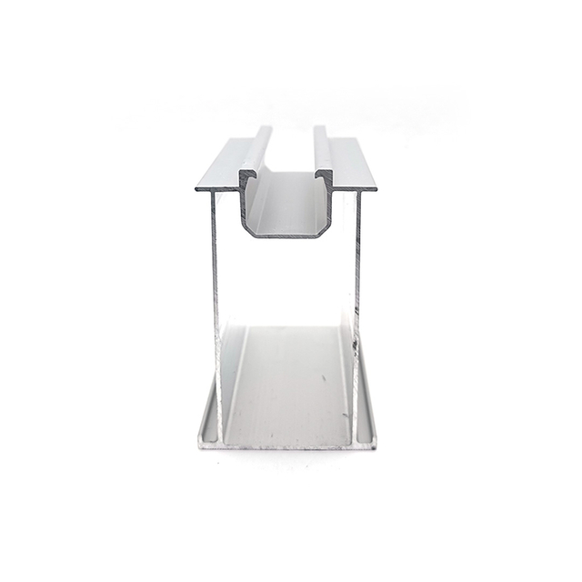 Chinese Customized AL6005 Short Aluminum Extrusion Profiles for Solar Mounting System