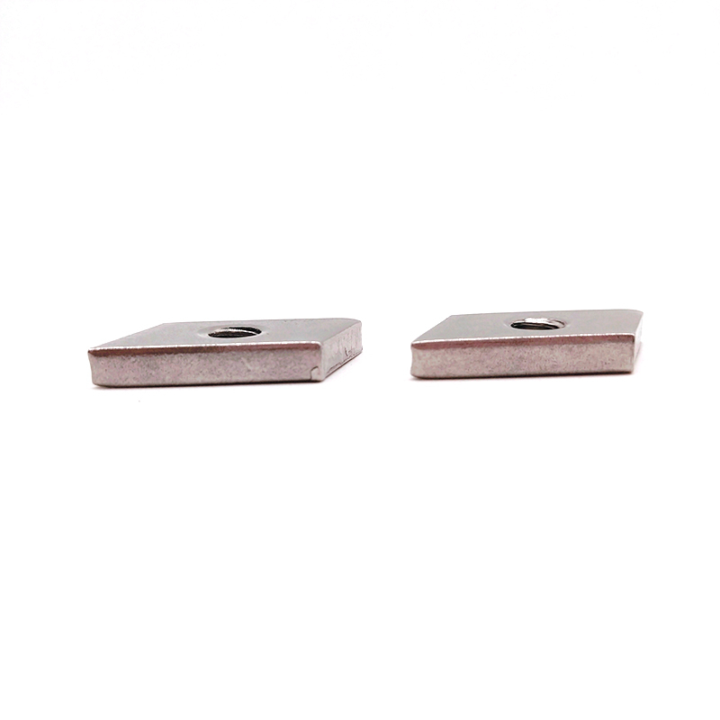 Customized Stainless Steel SS201 SS304 Stamping Rectangular Square Diamond Nut