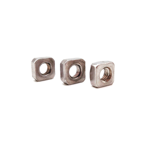 Stainless Steel SS201/SS304/SS316 DIN562 Chamfering Square Nuts