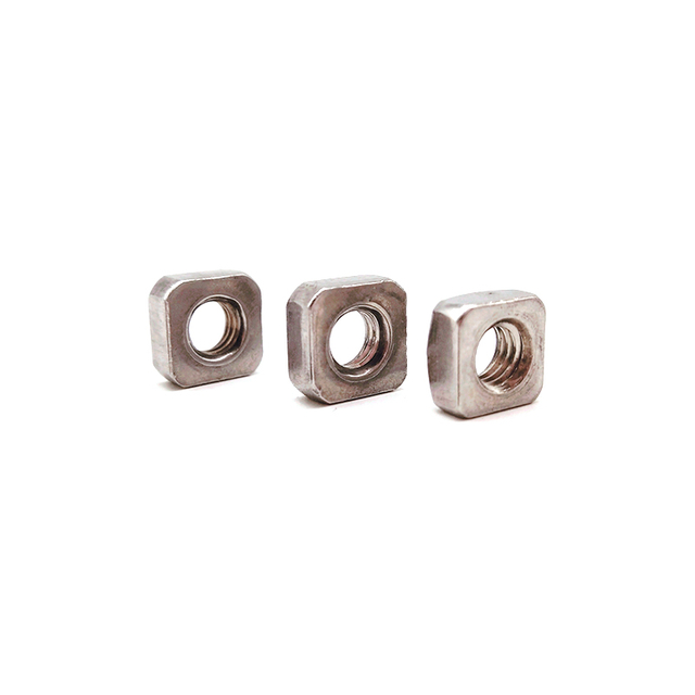 Stainless Steel SS201/SS304/SS316 DIN562 Chamfering Square Nuts