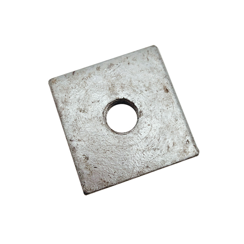 M6 M8 M10 M12 Carbon Steel HDG Stamping Square Thin Nut