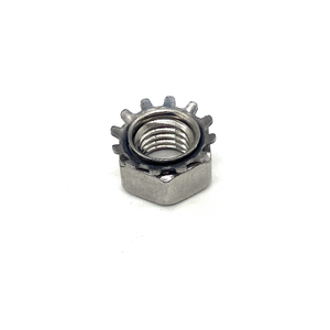 China Supplier M3 M4 M5 M6 M8 Stainless Steel 304 Kep Self Lock Nut Hex Star Nuts K-lock Nut