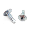 Carbon Steel Grade 4.8/6.8/8.8 Zinc Coating Phillips Truss Head Short Self Drilling Screw