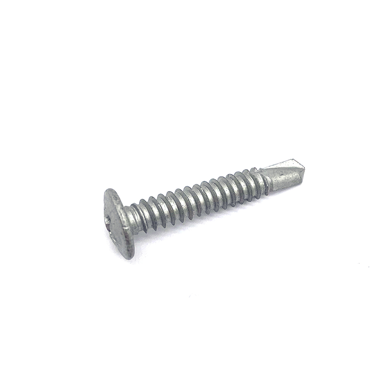 SS304+SCM435 Flat Head Cross Recessed Drilling Bi-Metal Screw for Solar Energy System