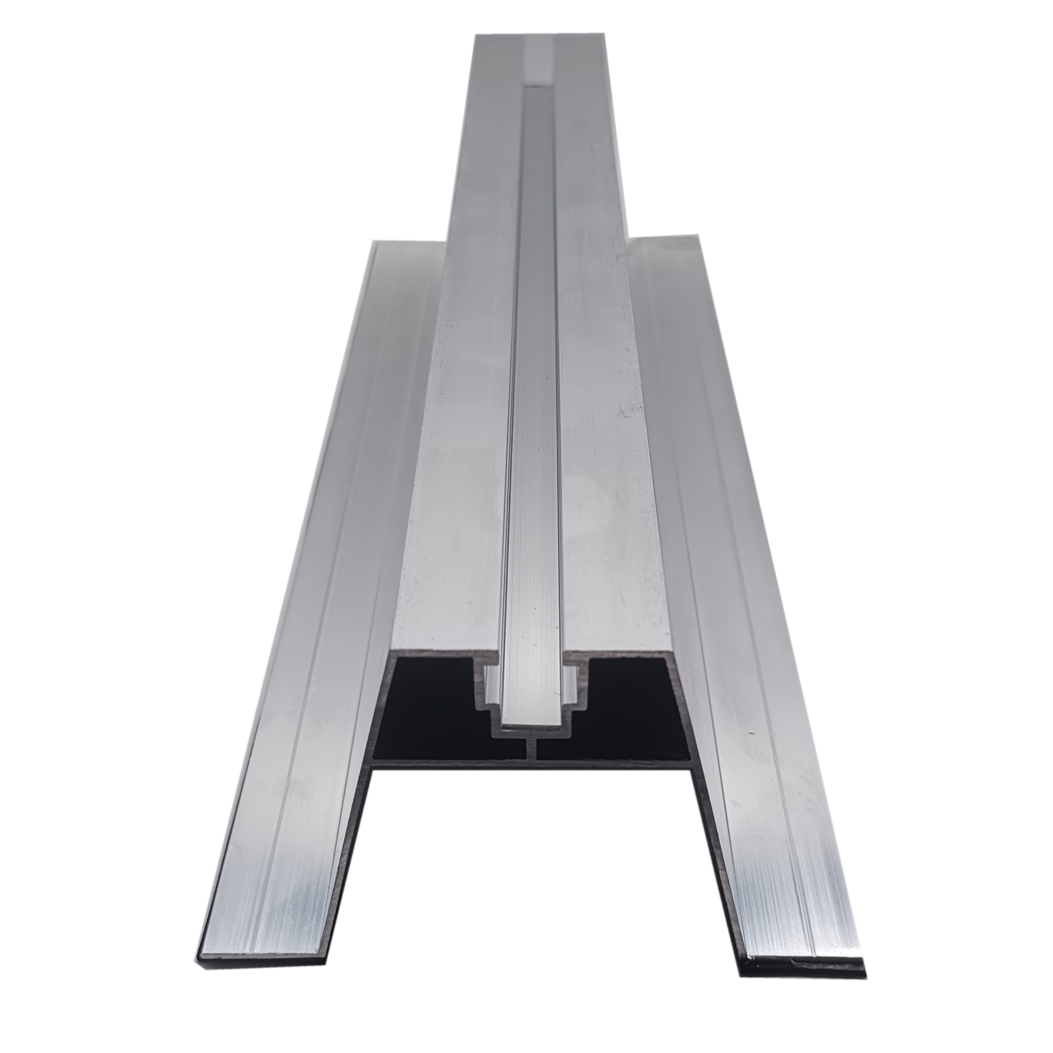 Solar Panel Mounting Structure Frame AL6005/AL6063 Trapezoidal Aluminum Rail Profile