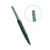 Factory Customized Spray Green Q235B Q355B N Series Solar Anchor Foundation Ground Screw 