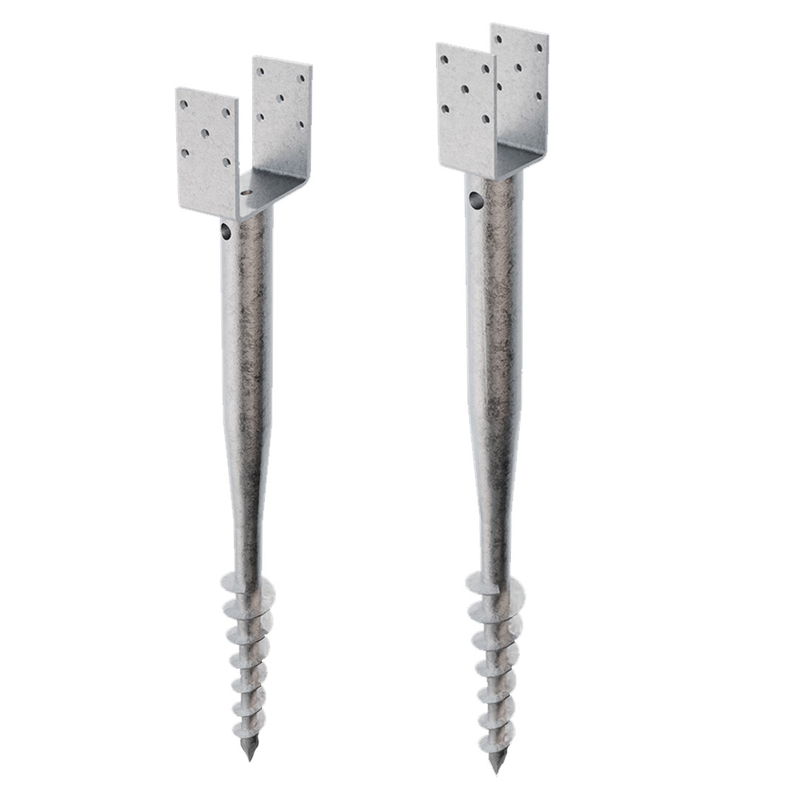 550/730/865mm U-Shaped Series Anchors Ground Piles Screw 