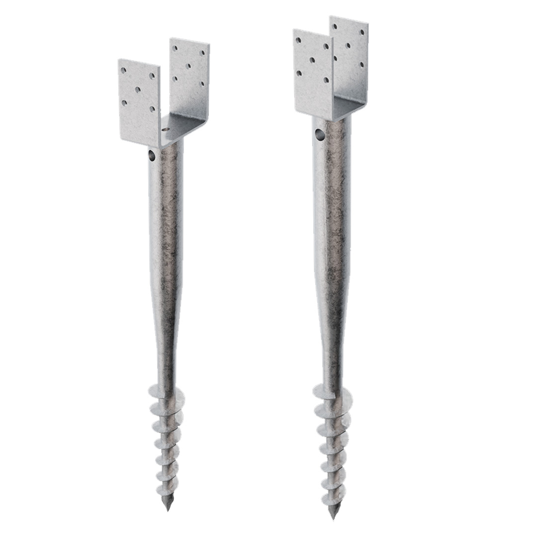 550/730/865mm U-Shaped Series Anchors Ground Piles Screw 