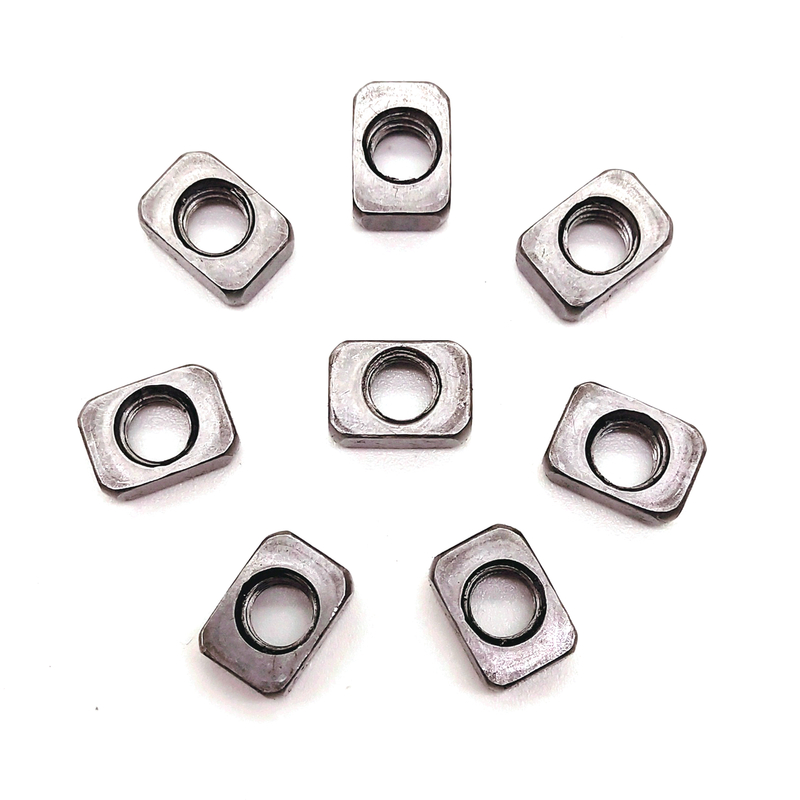 Iron Grade 4.8 Plain M5 M6 Auto Spare Parts Rectangle Square Nut 