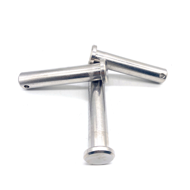 SS304 SS314 Stainless Steel Flat Head Clevis Pin with Hole