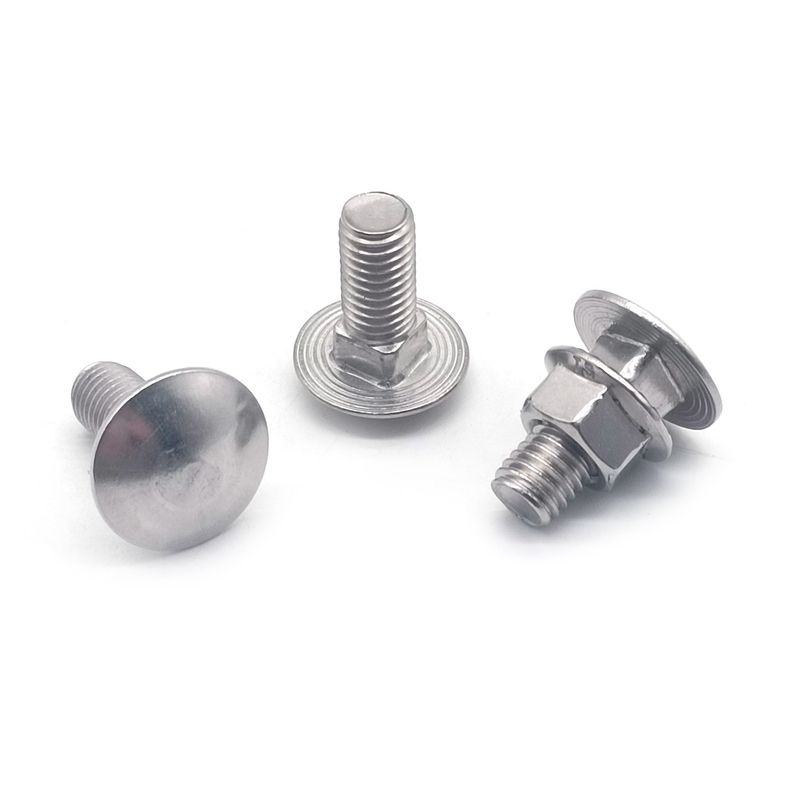 DIN603 Stainless Steel A4-70 SS316 Round Head Square Neck Carriage Bolts